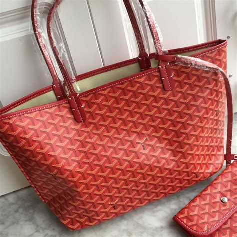 goyard red handbag|goyard handbags official site.